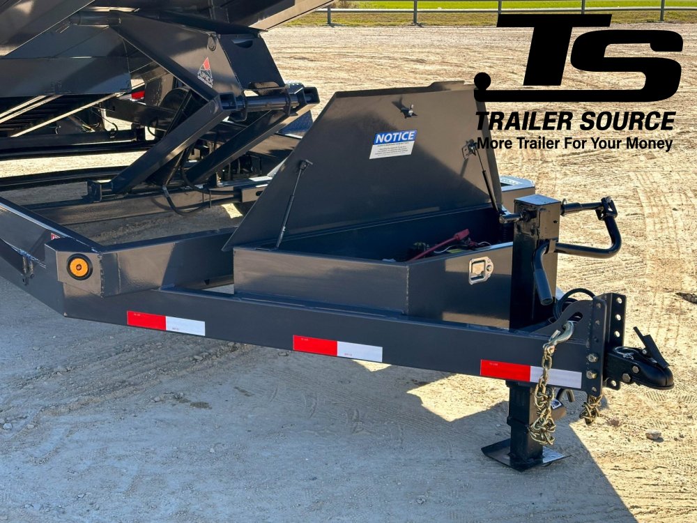 7x14 Norstar Iron Bull DCB Dump Trailer - 20" Sides - 14K GVWR