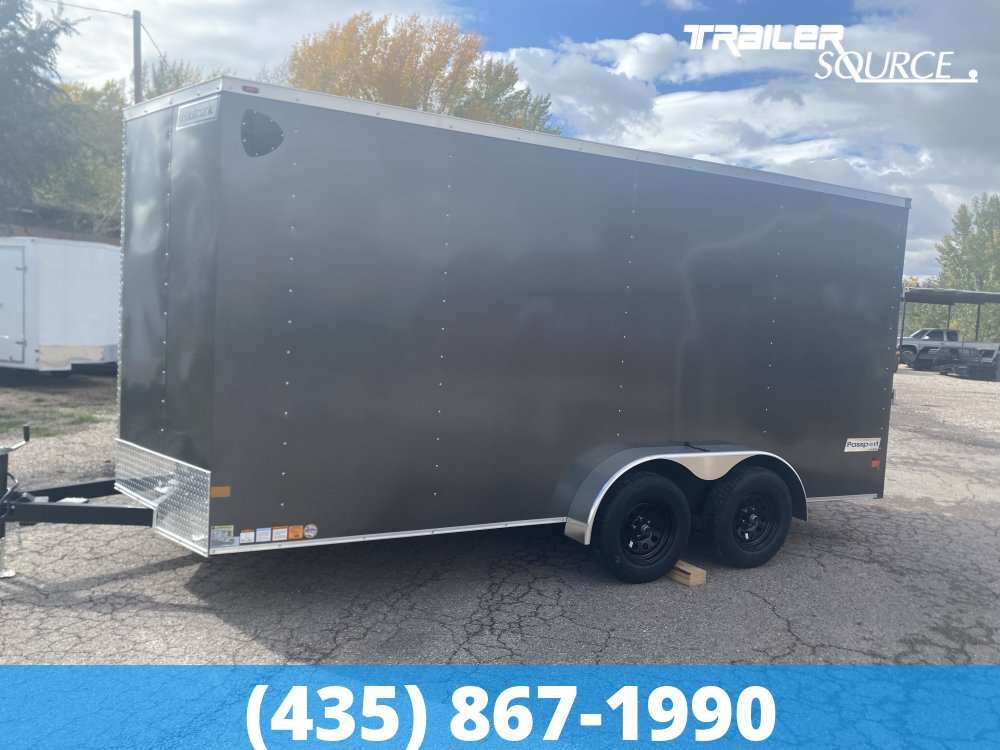7x16 Haulmark Passport DELUXE 7'0" Interior 7K Tandem Axle Enclosed Cargo