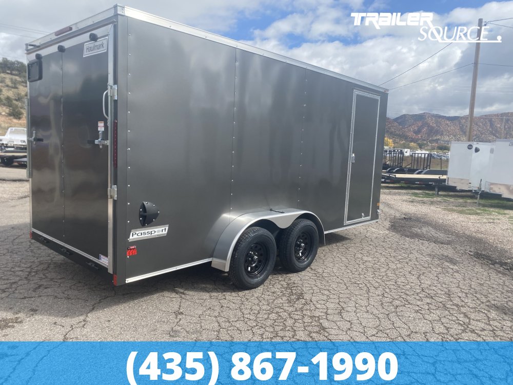 7x16 Haulmark Passport DELUXE 7'0" Interior 7K Tandem Axle Enclosed Cargo