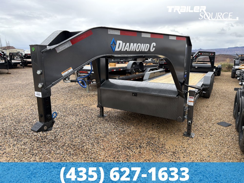 7x26 Diamond C HDT-GN 307 24K Gooseneck Tilt