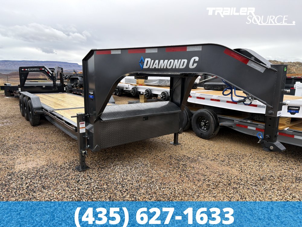 7x26 Diamond C HDT-GN 307 24K Gooseneck Tilt