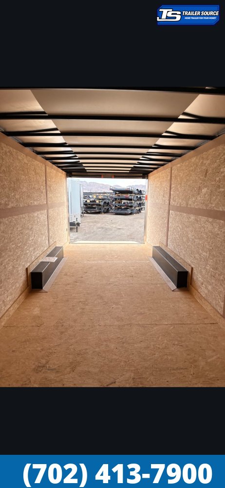 8.5x24 Haulmark Passport DELUXE Enclosed Cargo Trailer - 7'0" Interior - 10K GVWR Dovetail