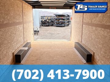 8.5x24 Haulmark Passport DELUXE Enclosed Cargo Trailer - 7'0" Interior - 10K GVWR Dovetail
