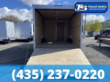 8.5x24 American Hauler Eagle HD Office Enclosed Cargo Trailer - 7'0" Interior - 14K GVWR - 110V Power, A/C Prep Package, Heater, Insulation, Ramp Door, Windows