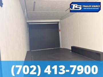 8.5x24 Haulmark Heat Enclosed Car Hauler Trailer - 7'0" Interior - 10K GVWR - .080 PolyCor, 2 Tone Color, Black Out Package