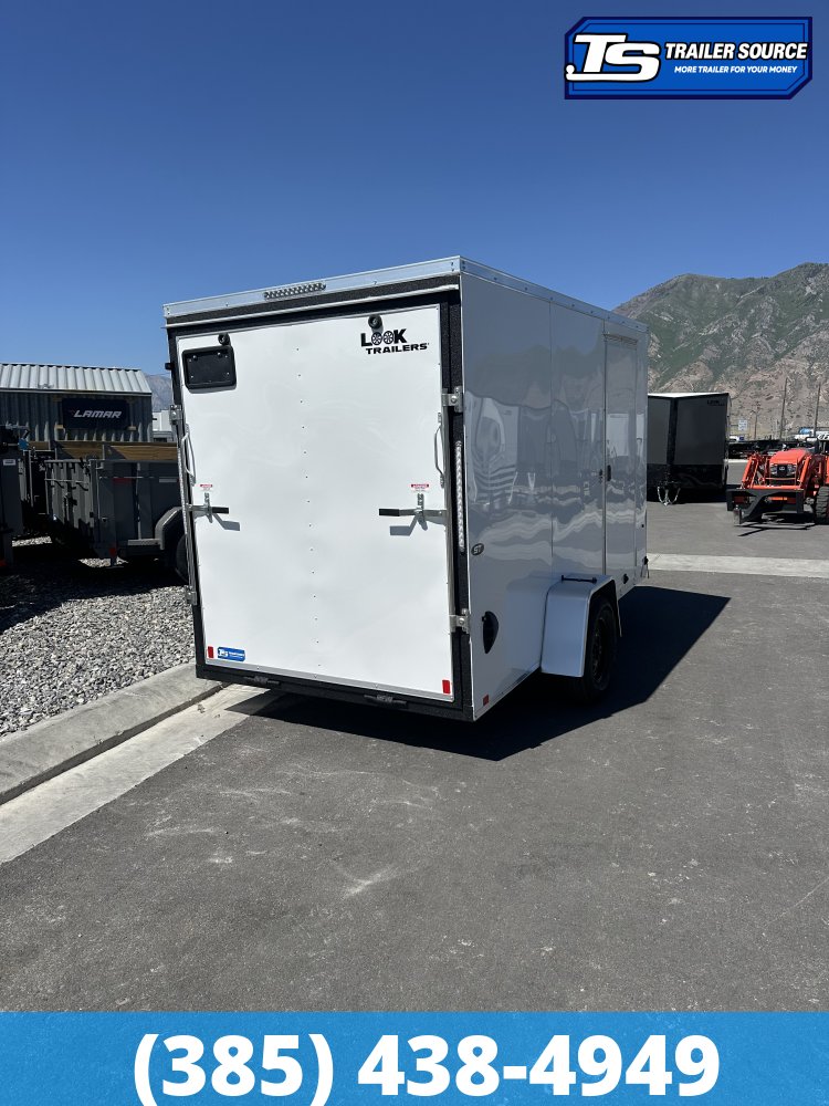 6x12 Look ST DLX Enclosed Cargo Trailer - 6'6" Interior - 3.5K GVWR -