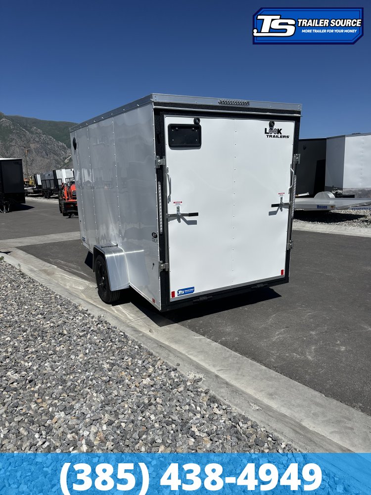 6x12 Look ST DLX Enclosed Cargo Trailer - 6'6" Interior - 3.5K GVWR -