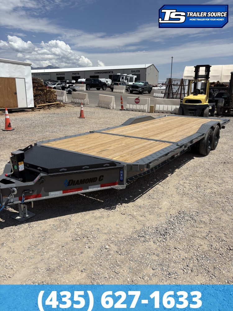 8.5x24 Diamond C HXD 208 Wide Body w/ Drive Over Fenders Tilt