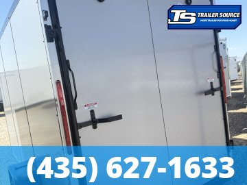 6x12 Look ST DLX Enclosed Cargo Trailer - 6'6" Interior - 3.5K GVWR - .080 PolyCor, Alloy Wheels, Black Out Package, Rear Spoiler w/ Load Lights