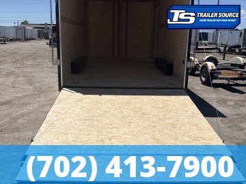 8.5x16 Haulmark Passport DELUXE Enclosed Cargo Trailer - 7'6" Interior - 7K GVWR - .080 PolyCor, Dovetail