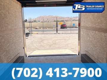 8.5x16 Haulmark Passport DELUXE Enclosed Cargo Trailer - 7'6" Interior - 7K GVWR - .080 PolyCor, Dovetail