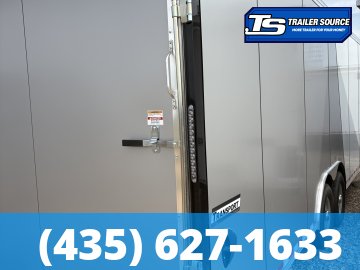 8.5x28 Haulmark Transport Enclosed Cargo Trailer - 7'6" Interior - 12K GVWR - .080 PolyCor, 2 Tone Color, Rear Spoiler w/ Load Lights