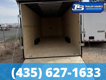 8.5x28 Haulmark Transport Enclosed Cargo Trailer - 7'6" Interior - 12K GVWR - .080 PolyCor, 2 Tone Color, Rear Spoiler w/ Load Lights