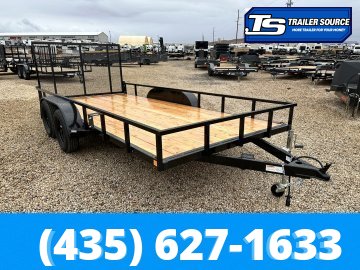 7x14 Built MAX Series Tandem Axle ATV Trailer - 7K GVWR - Ramp Gate