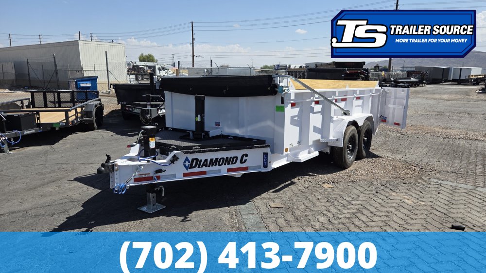 7'x14' Diamond C LPT 207 Dump