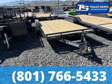 7x16 Lamar CC Flatbed Car Hauler