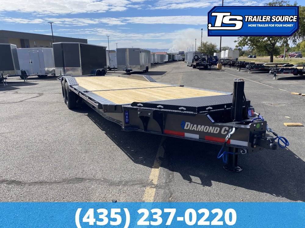 8.5x24 Diamond C HXD 208 Wide Body w/ Drive Over Fenders Tilt