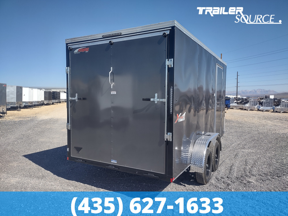 7x14 Mirage Xpress 7'0" Interior 7K Tandem Axle Enclosed Cargo