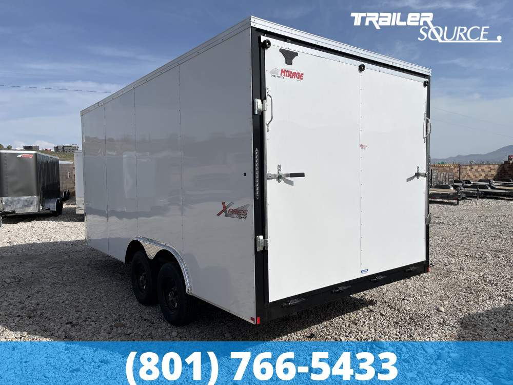 8.5x16 Mirage Xpress 7'0" Interior 7K Tandem Axle ATV