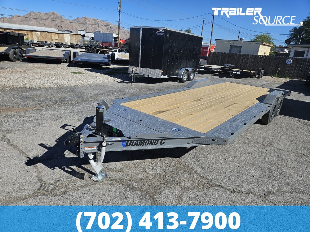 8.5x22 Diamond C GTF 10K Car Hauler Trailer