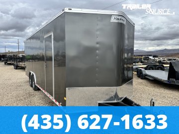 8.5x24 Haulmark Transport 7'6" Interior 12K Tandem Axle Enclosed Cargo
