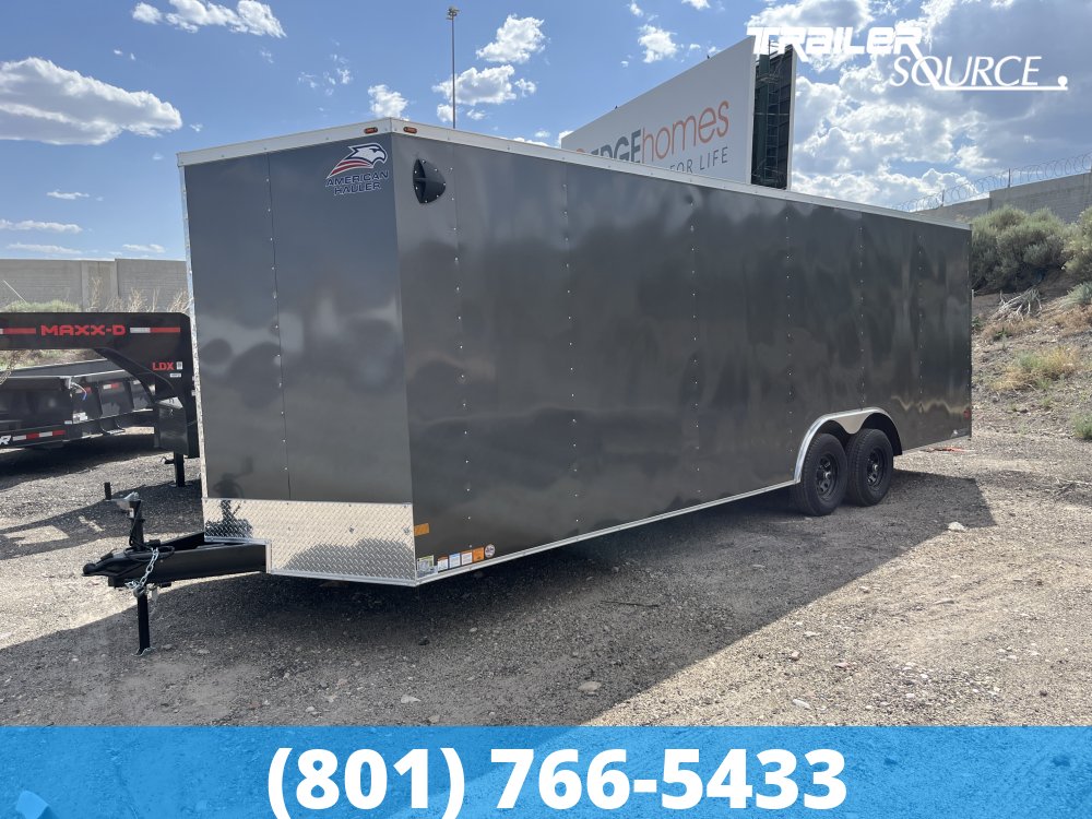 8.5x24 American Hauler Arrow Deluxe 7'0" 10K Tandem Axle Enclosed Cargo