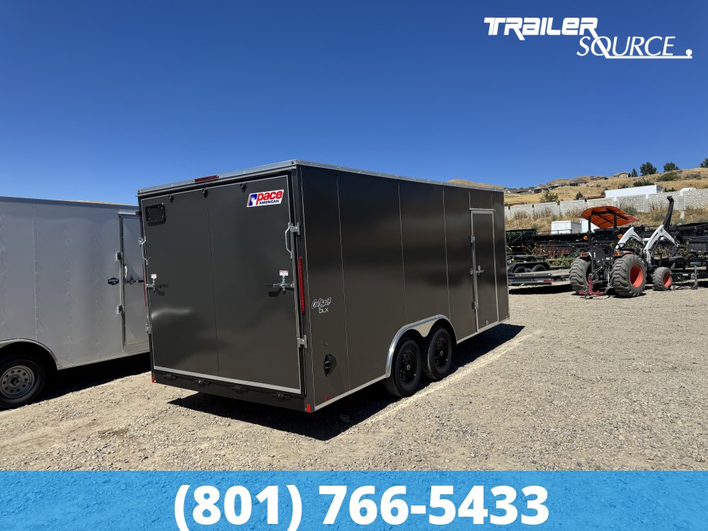 8.5x18 Pace American Outback Deluxe 7'0" Interior 10K Tandem Axle Enclosed Cargo