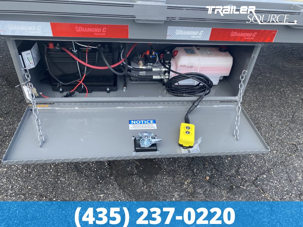 8.5x40 Diamond C FMAX-HDT 212 25.9K Hydraulic Dovetail Gooseneck