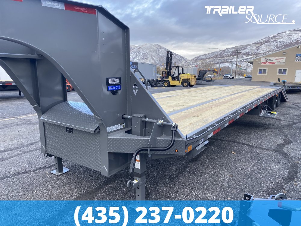 8.5x40 Diamond C FMAX-HDT 212 25.9K Hydraulic Dovetail Gooseneck