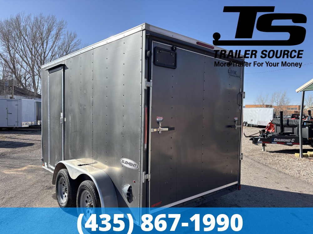 7x12 Look  Enclosed Cargo Trailer - 7K GVWR -