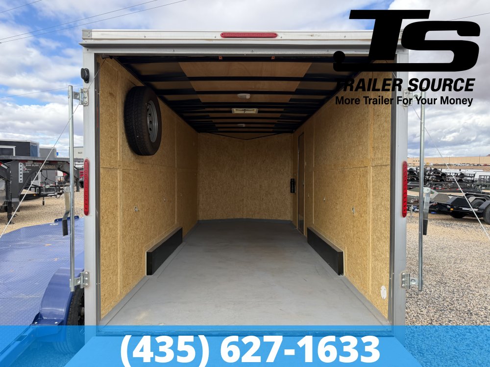 7.5x18 Look  Enclosed Cargo Trailer - 7K GVWR -