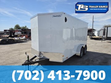 7x14 Haulmark Passport Enclosed Cargo Trailer - 6'6" Interior - 3.5K GVWR -