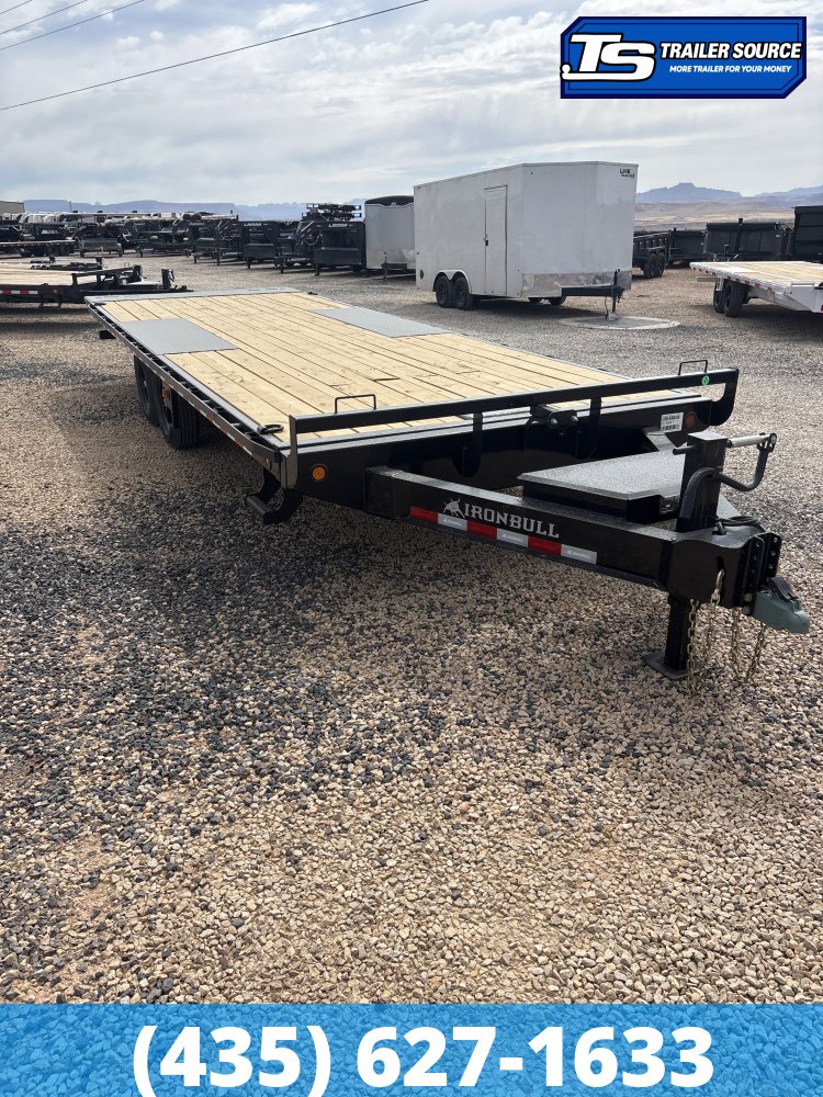 8.5x22 Iron Bull TDP Deckover Tilt Trailer - 14K GVWR -