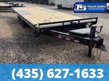 8.5x22 Iron Bull TDP Deckover Tilt Trailer - 14K GVWR -