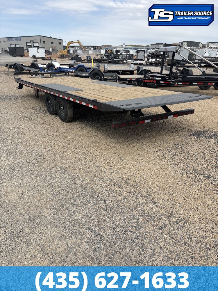 8.5x22 Iron Bull TDP Deckover Tilt Trailer - 14K GVWR -