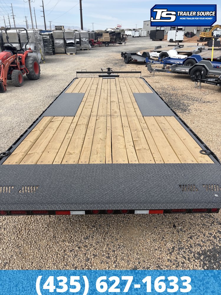 8.5x22 Iron Bull TDP Deckover Tilt Trailer - 14K GVWR -