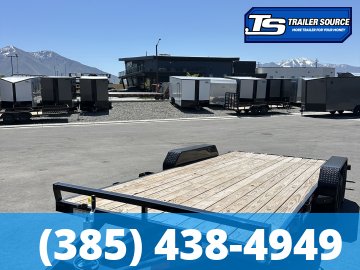 7x18 Sure-Trac C-Channel Flatbed Car Hauler