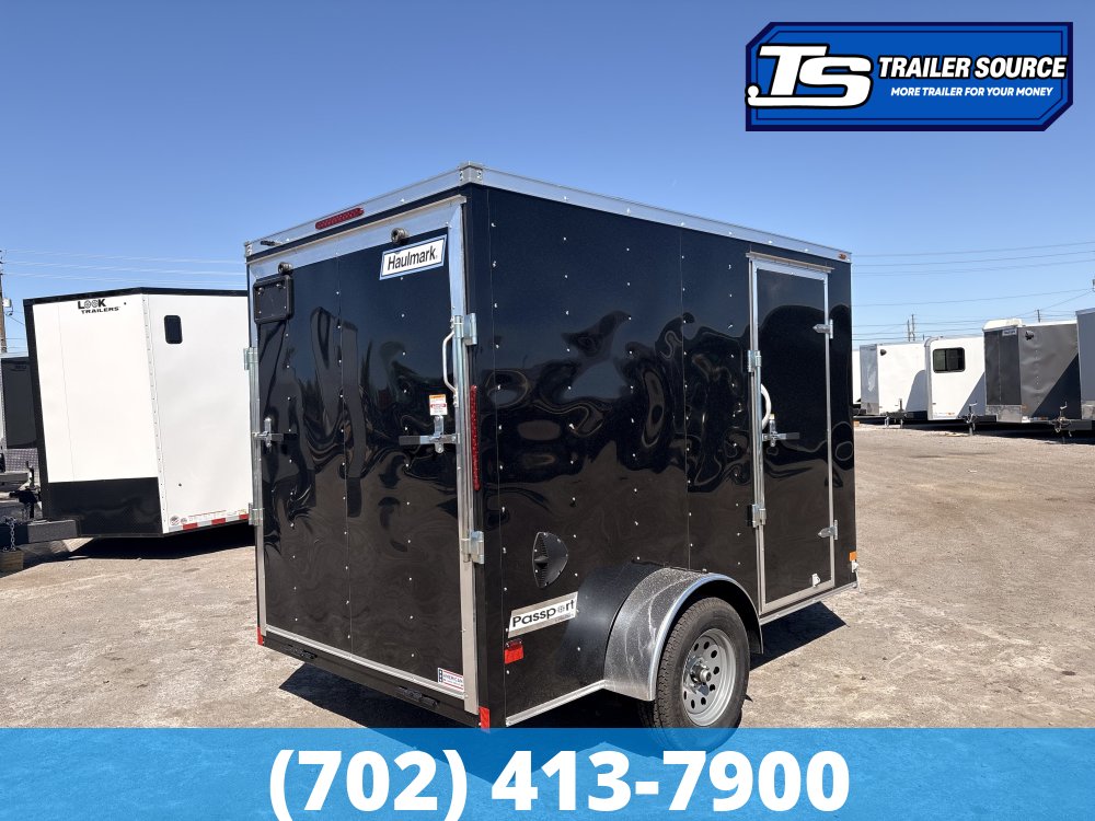 6x10 Haulmark Passport Enclosed Cargo Trailer - 6'6" Interior - 3.5K GVWR -
