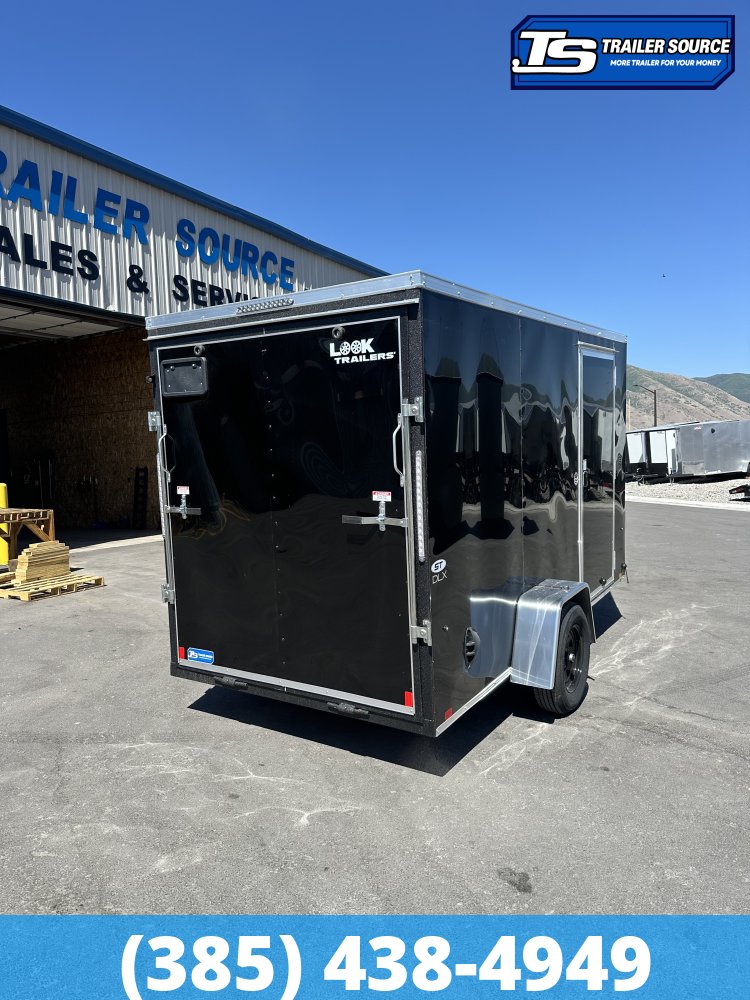 6x12 Look ST DLX Enclosed Cargo Trailer - 6'6" Interior - 3.5K GVWR -