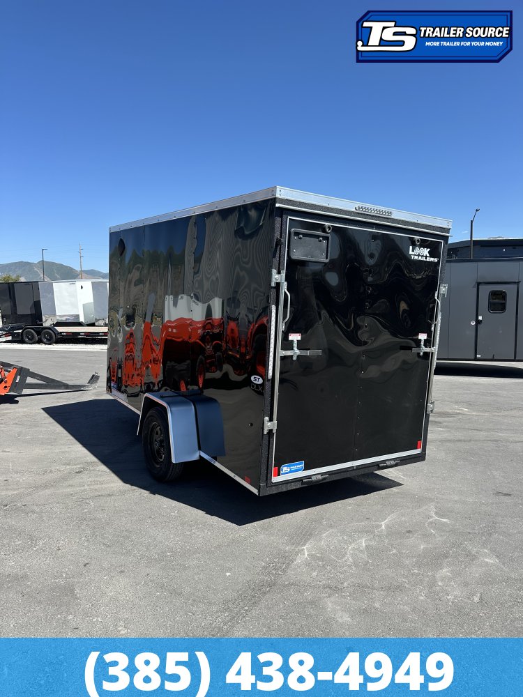 6x12 Look ST DLX Enclosed Cargo Trailer - 6'6" Interior - 3.5K GVWR -