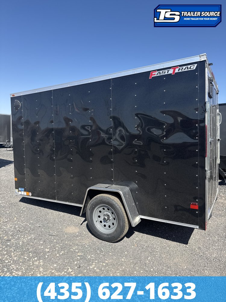 6x12 Wells Cargo FastTrac Enclosed Cargo Trailer - 6'6" Interior - 3.5K GVWR -