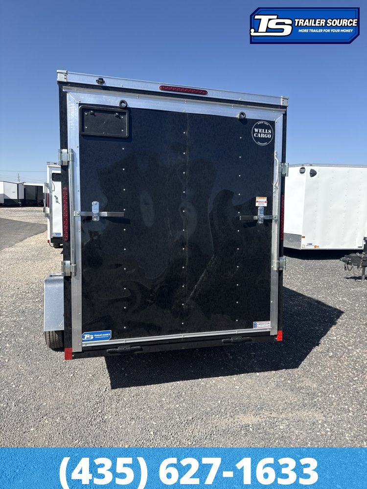 6x12 Wells Cargo FastTrac Enclosed Cargo Trailer - 6'6" Interior - 3.5K GVWR -