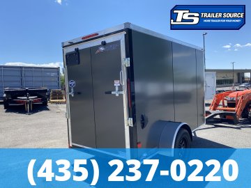5x10 American Hauler Arrow Deluxe Enclosed Cargo Trailer - 6'0" Interior - 3.5K GVWR - Ramp Door, Ramp Extension