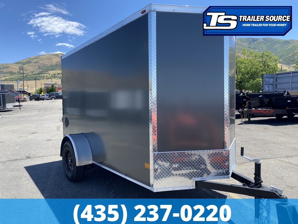5x10 American Hauler Arrow Deluxe Enclosed Cargo Trailer - 6'0" Interior - 3.5K GVWR - Ramp Door, Ramp Extension