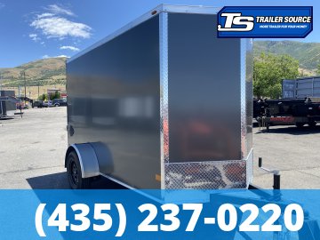 5x10 American Hauler Arrow Deluxe Enclosed Cargo Trailer - 6'0" Interior - 3.5K GVWR - Ramp Door, Ramp Extension