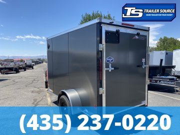 5x10 American Hauler Arrow Deluxe Enclosed Cargo Trailer - 6'0" Interior - 3.5K GVWR - Ramp Door, Ramp Extension
