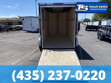 5x10 American Hauler Arrow Deluxe Enclosed Cargo Trailer - 6'0" Interior - 3.5K GVWR - Ramp Door, Ramp Extension