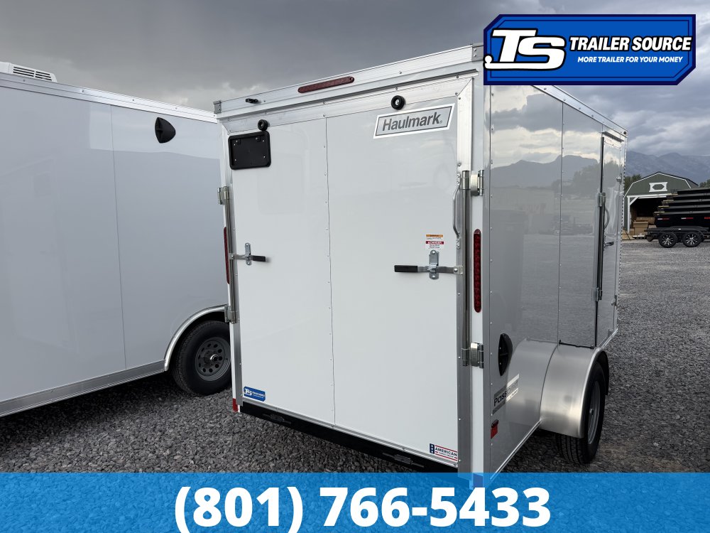 6x12 Haulmark Passport Enclosed Cargo Trailer - 6'6" Interior - 3.5K GVWR - .080 PolyCor