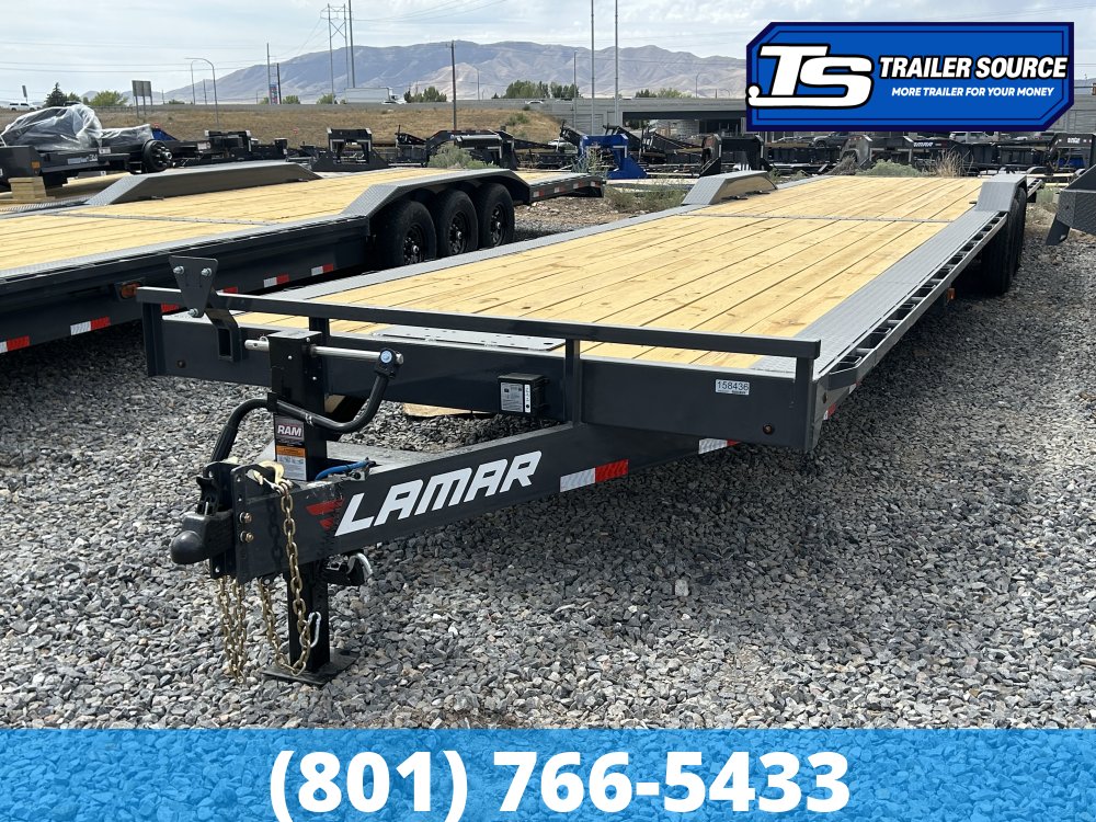 8.5'x40' Lamar H8 Wide Body w/ Drive Over Fenders Equipment