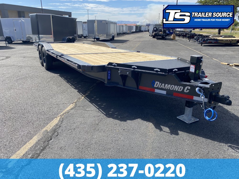 8.5x24 Diamond C HXD 210 Wide Body w/ Drive Over Fenders Tilt